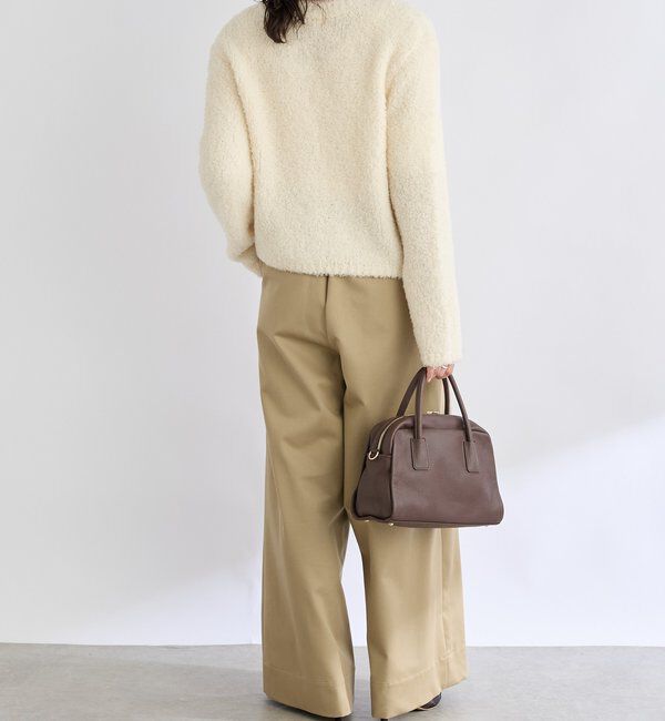  「【抜け感】タックチノワイドパンツ」|チノ|