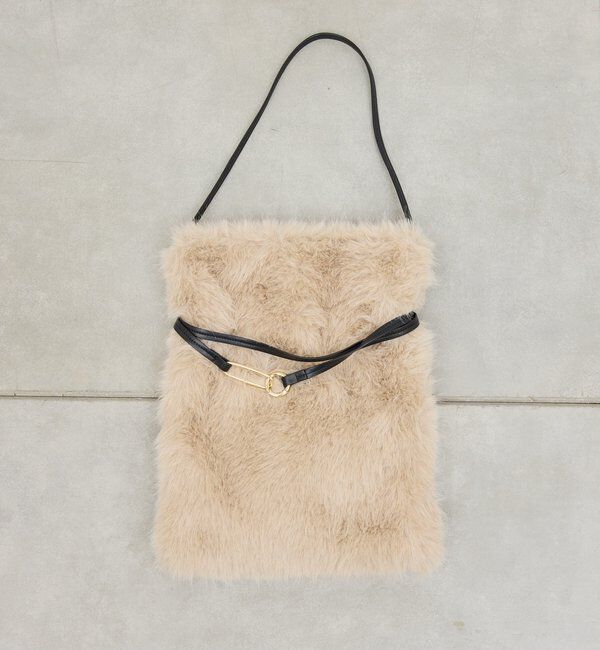  「【2.718】エコファーワンショルダー」|トートバッグ|