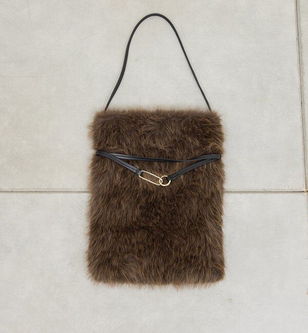  「【2.718】エコファーワンショルダー」|トートバッグ|