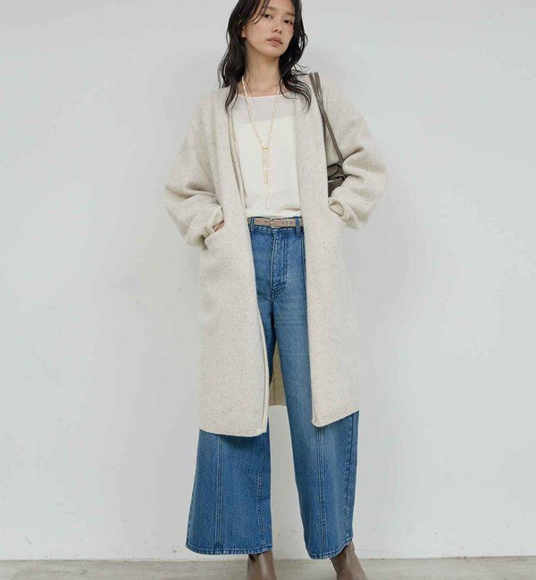  「【WALANCE】ウールロングカーディガン／別注」|ニット・セーター|