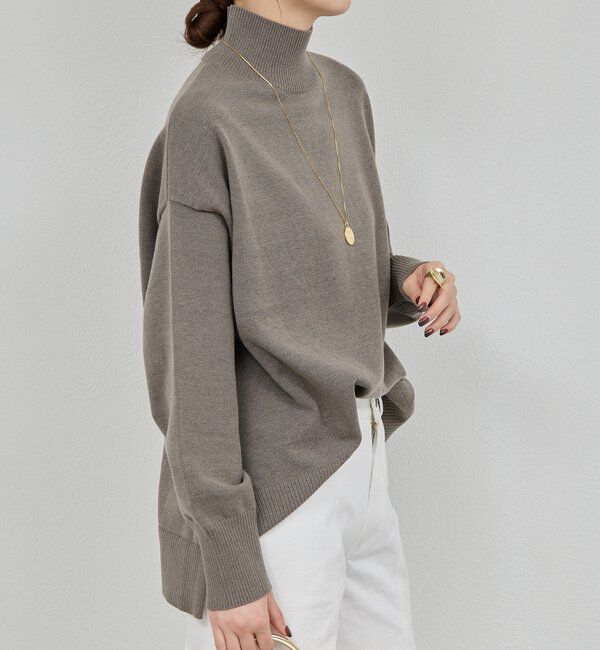 手洗い可】【全骨格対応】オーバータートルニット｜ルミネの