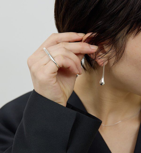  「【2.718】ロングドロップピアス」|リング|