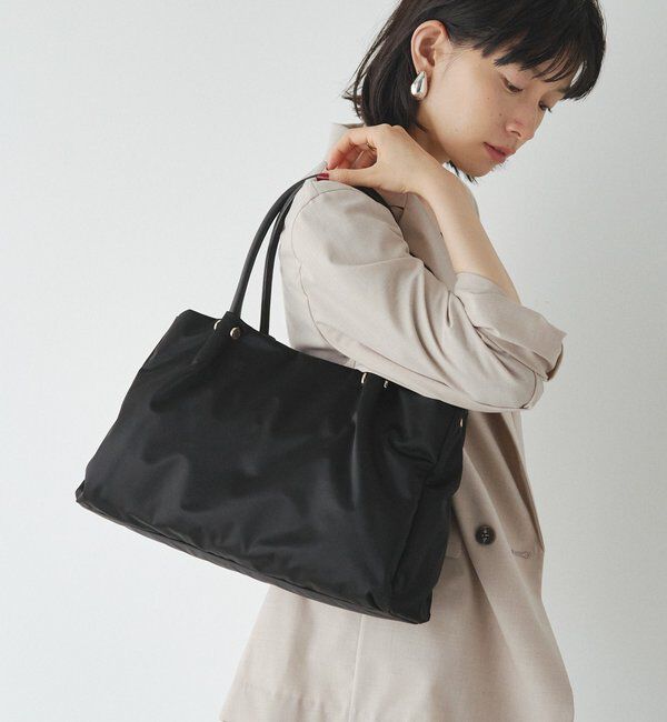  「ナイロン三層2WAYトートバッグ 」|トートバッグ|ブラック