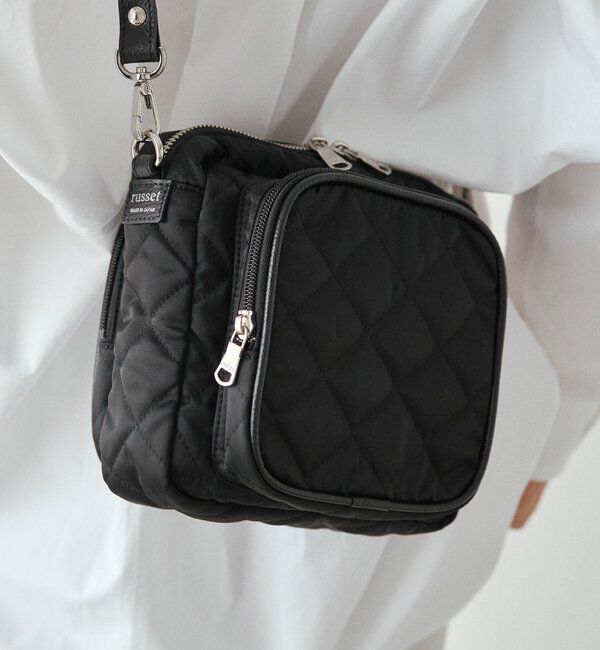  「キルティングスクエアショルダーバッグ」|ショルダー・メッセンジャー|