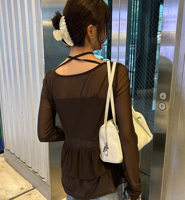  「ドットティアードプルオーバー」|Tシャツ・カットソー|