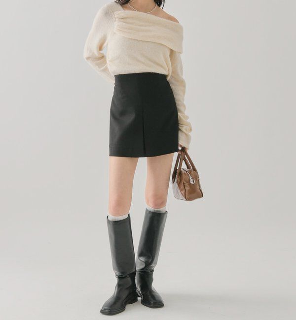  「ワンショルデザインニット」|ニット・セーター|