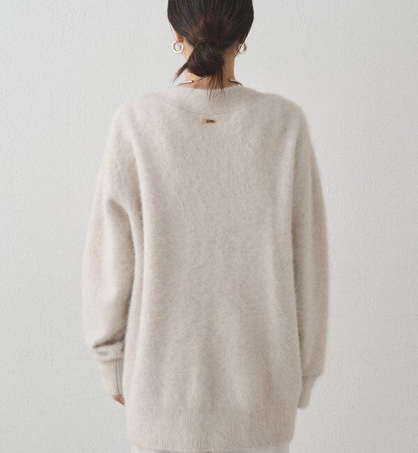  「FURカシミヤニットカーデ」|ニット・セーター|