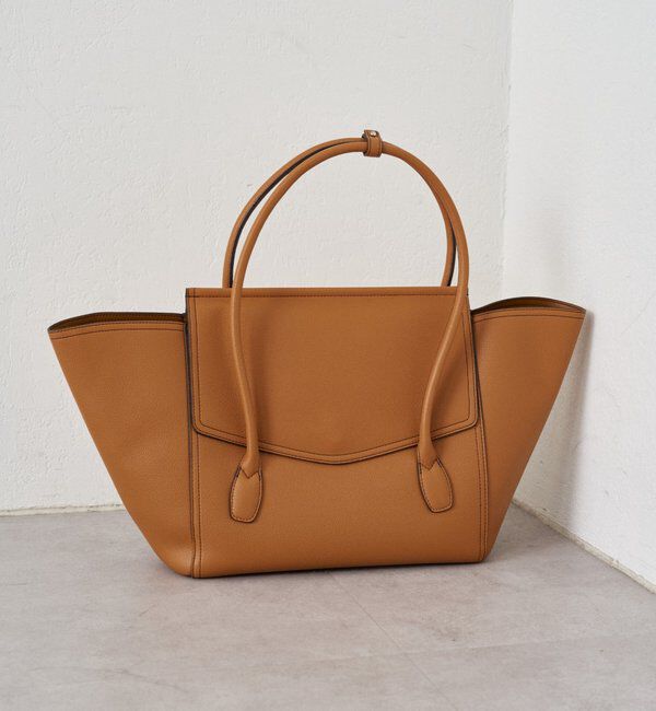  「【&MyuQ / アンドミューク】 OPERIA」|トートバッグ|キャメル