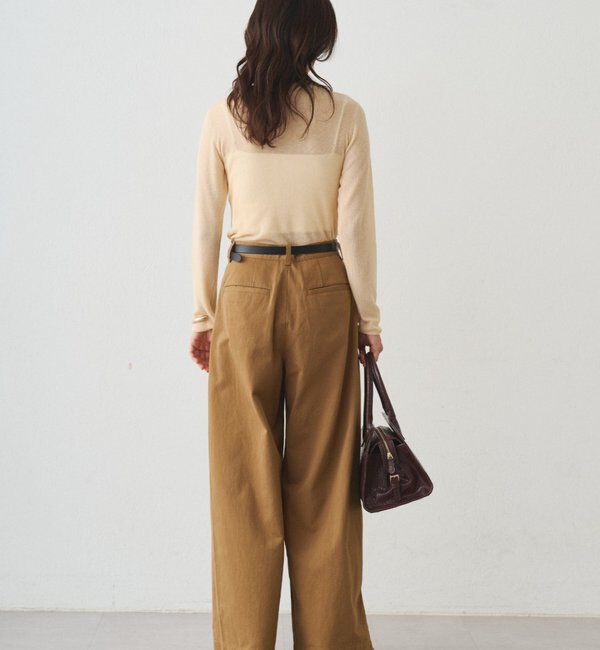  「シアーニットプルオーバー」|ニット・セーター|