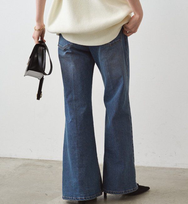  「デニムフレアパンツ2」|デニム|