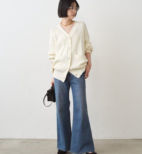  「デニムフレアパンツ2」|デニム|