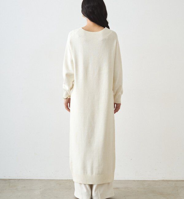  「ハイスリットニットワンピース」|ワンピース|