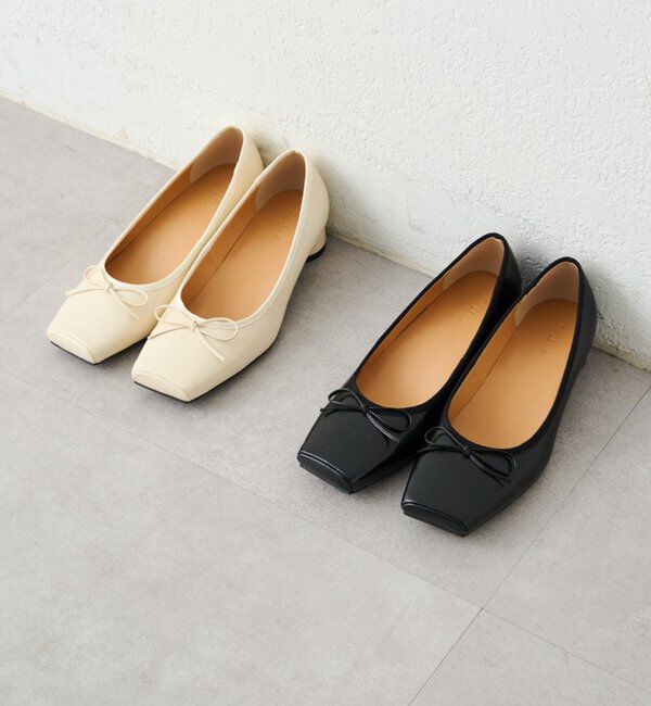  「【GALENA/ガレナ】スクエアトゥバレエパンプス」|その他|