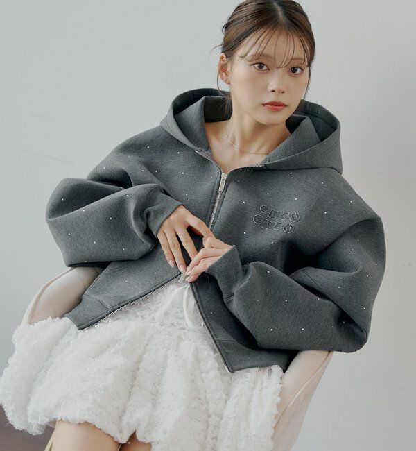  「裾バルーンレースミニスカート」|スカート|