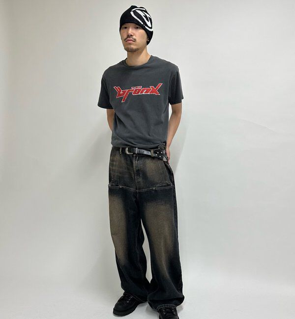  「SLASH POCKET BLAST WIDE DENIM」|デニム|