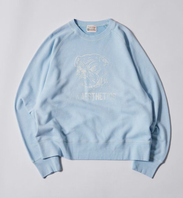  「FromVintageアニマルスウェット」|Tシャツ・カットソー|サックスブルー