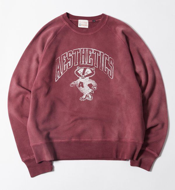  「FromVintageアニマルスウェット」|Tシャツ・カットソー|バーガンディー