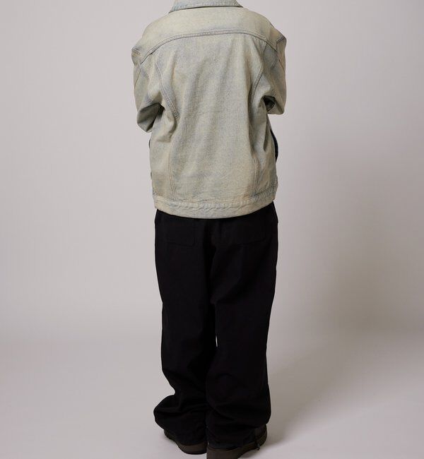  「【UNISEX/WEB限定サイズあり】EYELET DENIM JACKET」|ブルゾン・スタジャン|