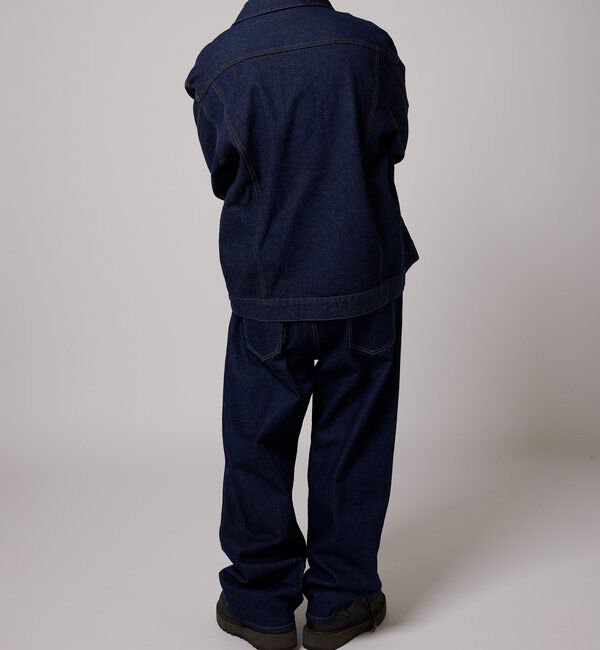  「【UNISEX/WEB限定サイズあり】EYELET DENIM JACKET」|ブルゾン・スタジャン|