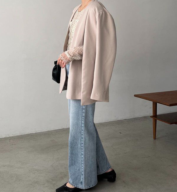  「【再販】〈C.L〉スリットスリーブジャケット」|テーラードジャケット|