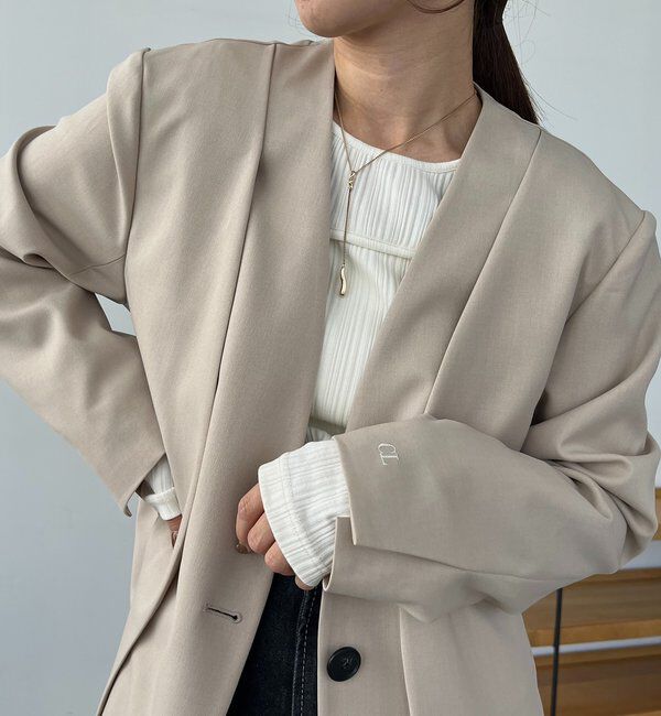  「【再販】〈C.L〉スリットスリーブジャケット」|テーラードジャケット|