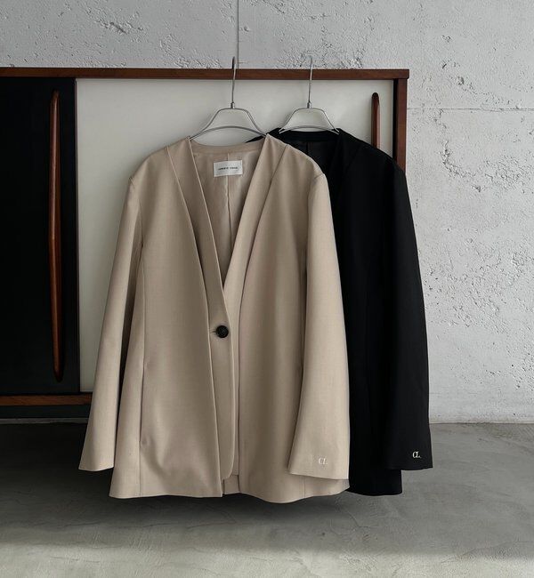  「【再販】〈C.L〉スリットスリーブジャケット」|テーラードジャケット|