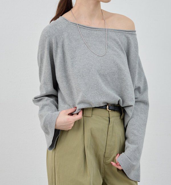  「クロップドルーズニット」|ニット・セーター|
