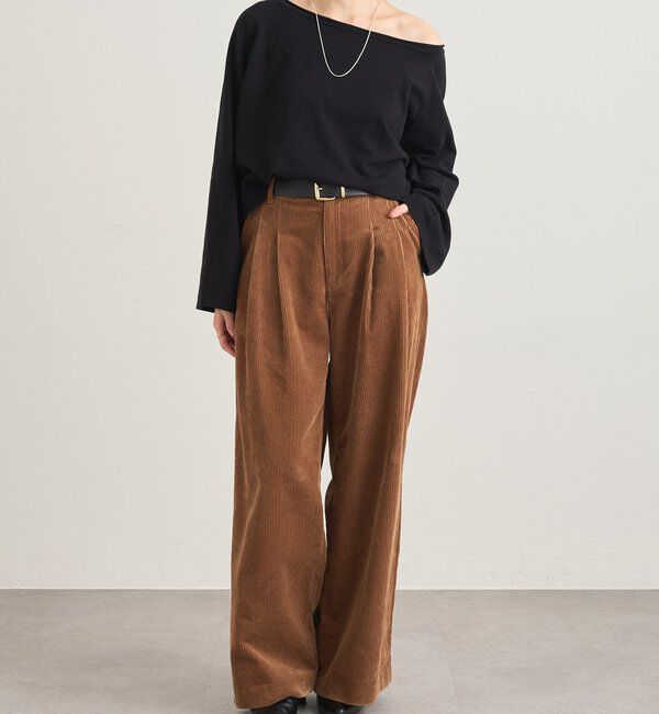  「クロップドルーズニット」|ニット・セーター|