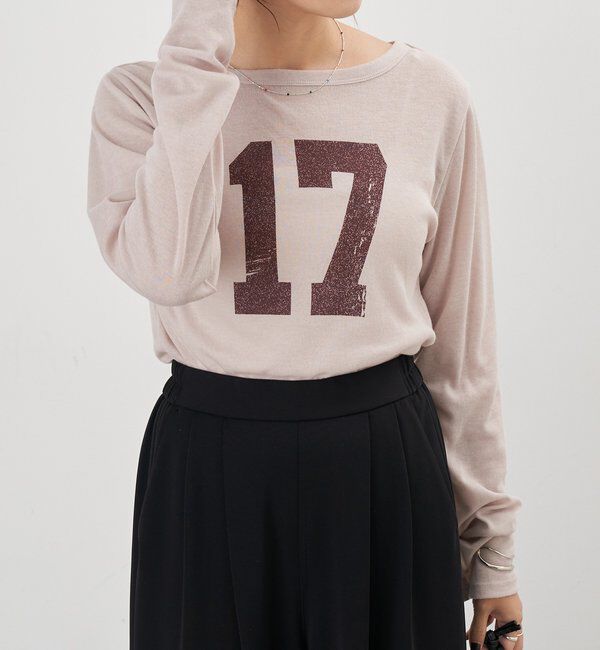  「ナンバリングロンＴ」|Tシャツ・カットソー|