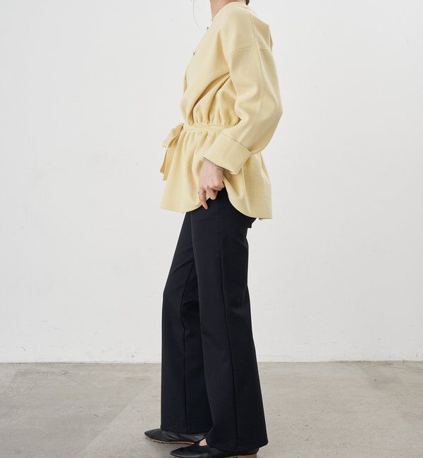  「スリムジャージーパンツ」|チノ|