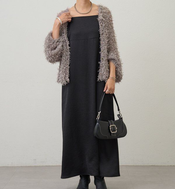  「サテンキャミワンピース」|ワンピース|