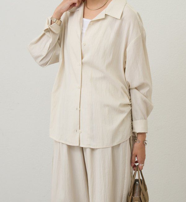  「【26SS予約】オープンカラーシャツ」|シャツ・ブラウス|