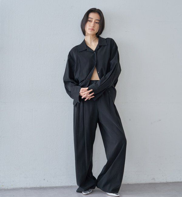  「【26SS予約】オープンカラーシャツ」|シャツ・ブラウス|