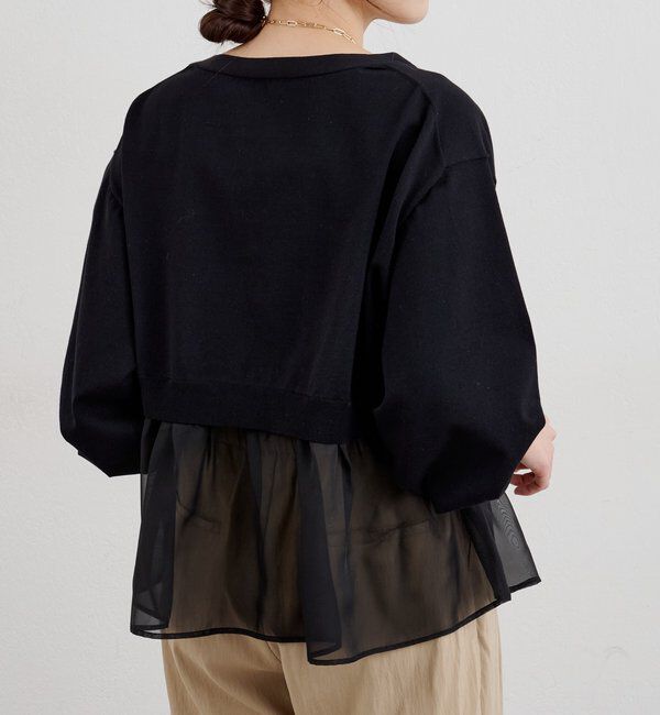  「【26SS予約】シアードッキングカーディガン」|カーディガン|