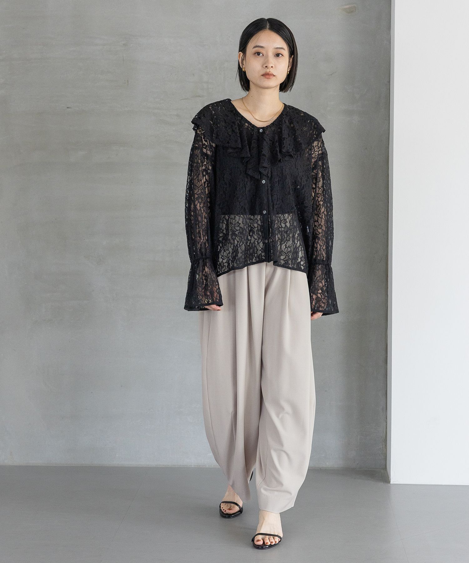 A part by 「ラッフルブラウス」|シャツ・ブラウス|