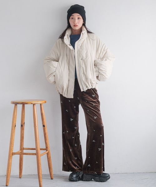 LOWRYS FARM「【撥水加工・保温効果抜群!】モンスターショートコート」|その他|