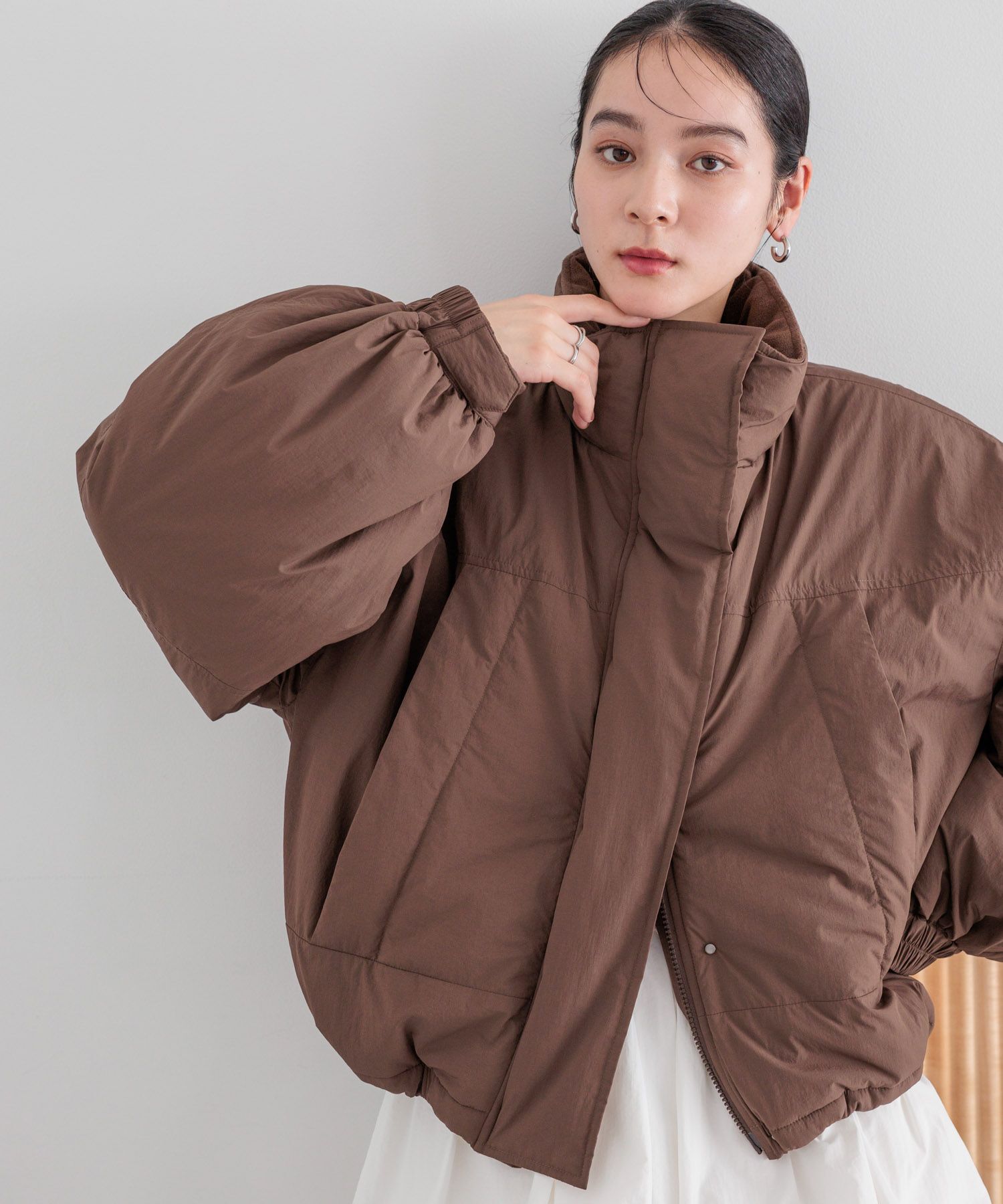 LOWRYS FARM「【撥水加工・保温効果抜群!】モンスターショートコート」|その他|BRN825AW