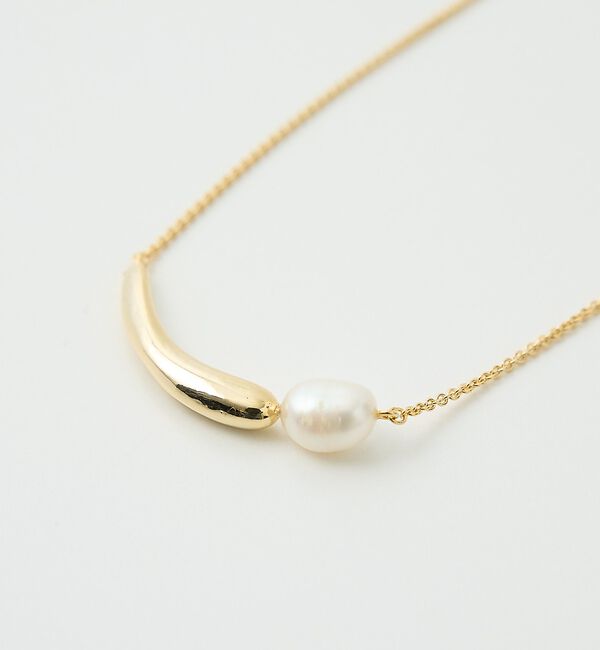 collex「【dignif】【金属アレルギー対応】パール&モチーフトップネックレス」|ネックレス|