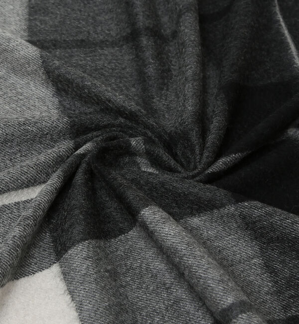 ABAHOUSE「【カシミヤ100％】チェック柄 マフラー 60&times;180」|マフラー|