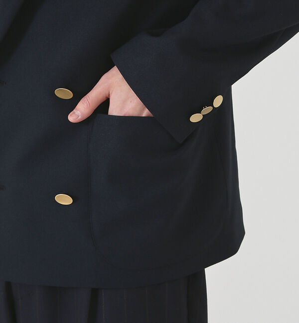 ABAHOUSE「リネンライク ストレッチ ダブルジャケット / ブレザー」|その他|