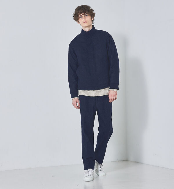 ABAHOUSE「【セットアップ対応】ウーリッシュ 中綿 スタンド ブルゾン」|ブルゾン・スタジャン|