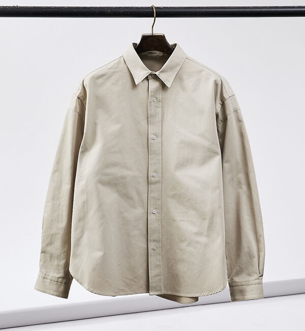ABAHOUSE「【ラインスリーブ】オックスフォードシャツ / シャツブルゾン」|シャツ・ブラウス|
