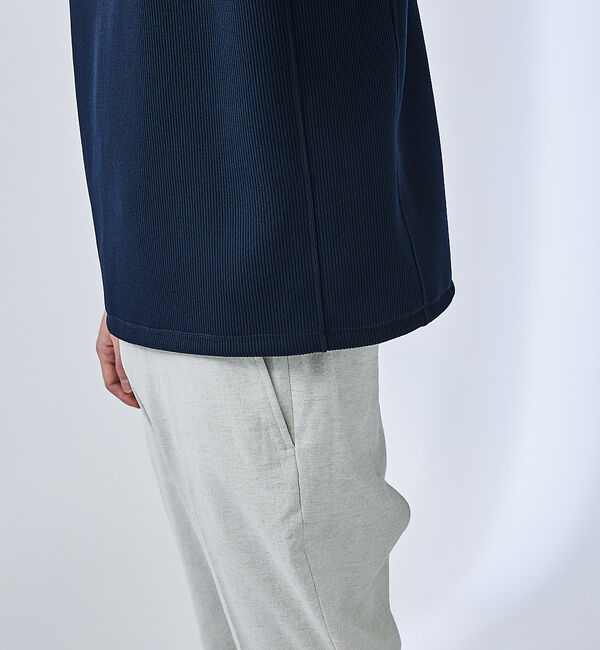 ABAHOUSE「【スウェット / ニット】クォーターゲージ ラグランスリーブ プルオーバー」|スウェット・ジャージ|