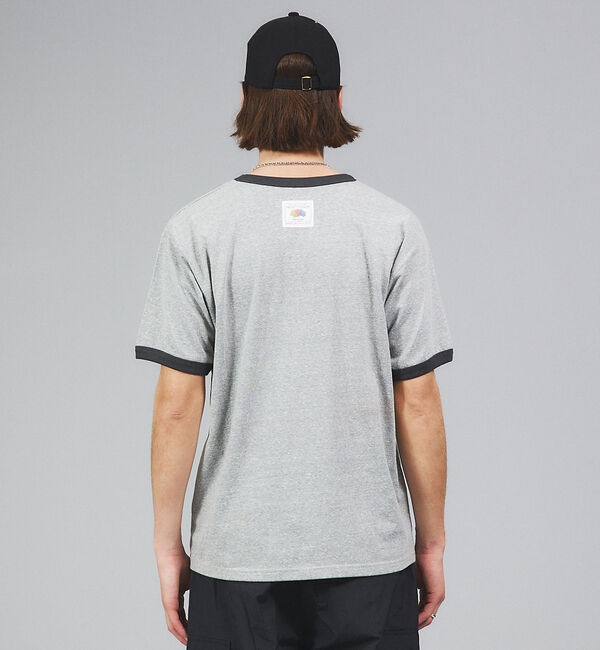 ABAHOUSE「【FRUIT OF THE LOOM】リンガー クルーネック ショートスリーブ」|Tシャツ・カットソー|