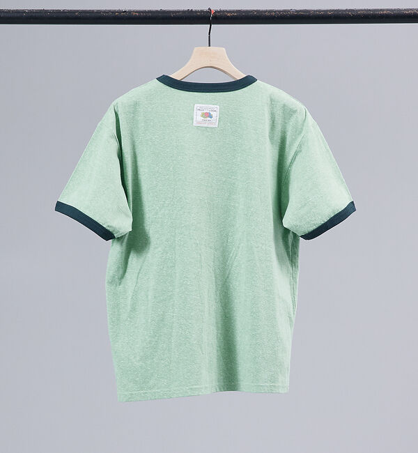 ABAHOUSE「【FRUIT OF THE LOOM】リンガー クルーネック ショートスリーブ」|Tシャツ・カットソー|