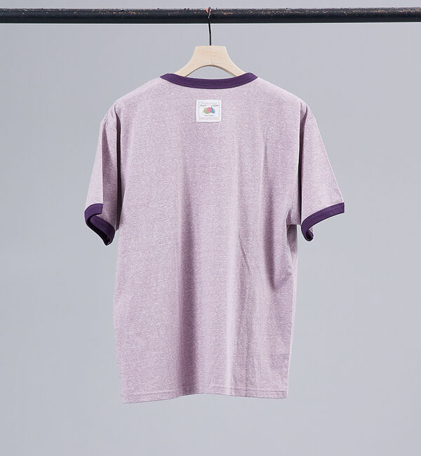 ABAHOUSE「【FRUIT OF THE LOOM】リンガー クルーネック ショートスリーブ」|Tシャツ・カットソー|