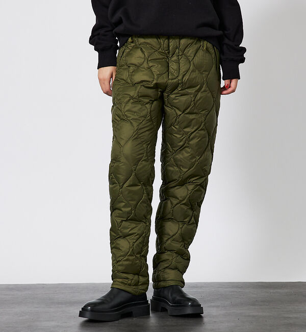 ABAHOUSE「【TAION/タイオン】ミリタリー ナロー ダウンパンツ/ソフトシェル/UNIS」|その他|