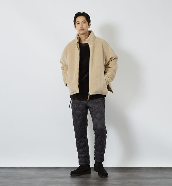 ABAHOUSE「【TAION/タイオン】ミリタリー ナロー ダウンパンツ/ソフトシェル/UNIS」|その他|