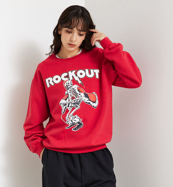 ABAHOUSE「【JERZEES/ジャージーズ】ROCK OUT/スウェットクルー/ユニセックス」|スウェット・ジャージ|