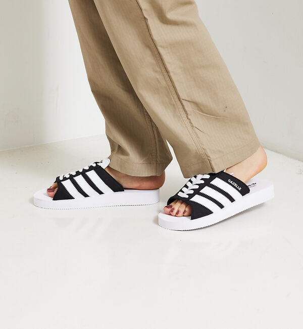 ABAHOUSE「【adidas/アディダス】ガゼル ビーチ スライド / Gazelle Bea」|サンダル|